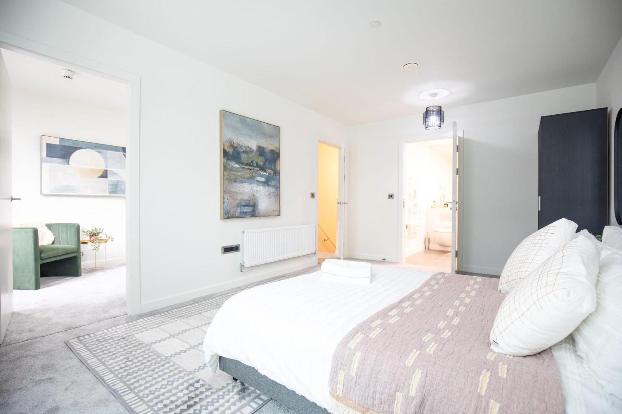 Luxury Free Parking Townhouse Βίλα Μάντσεστερ Εξωτερικό φωτογραφία